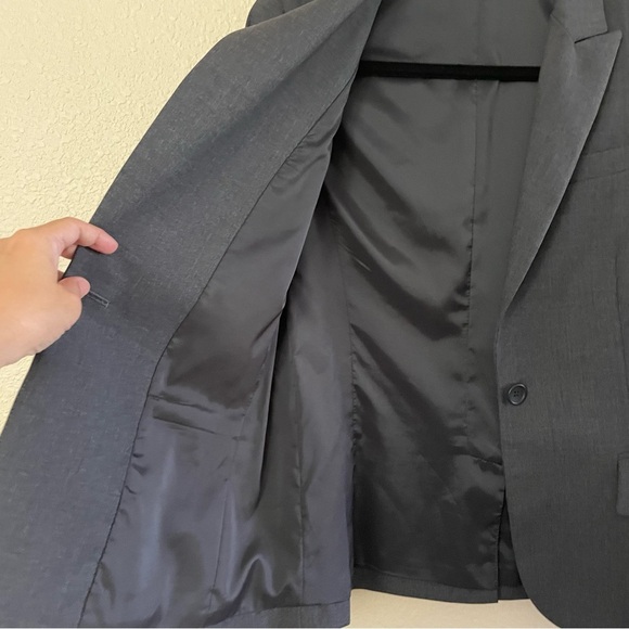 Theory Wool Blend 1 Button Blazer 3 Button Cuffs Lined Style 80001199 B18 Women - Picture 6 of 13